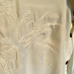 White. Excellent condition button down shirt